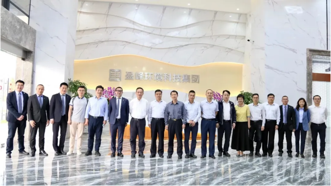 中国环境监测总站及省市区领导一行莅临qy球友会环境调研指导